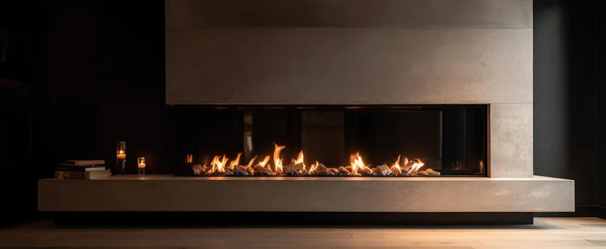 Gas Fireplace Ember Bed Design Services in Livermore, California