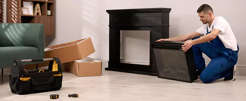 Old Rusted Metal Fireplace Repair And Replacement in Livermore, CA